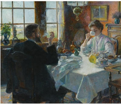 Sample artwork by Georges Lemmers (1871 - 1944), known for coastal view - View similar artists and auction records