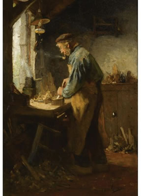 'DE DORPSTIMMERMAN' - THE VILLAGE CARPENTER