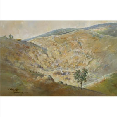 Sample artwork by Omar Basalmah (20th century), known for painting - View similar artists and auction records