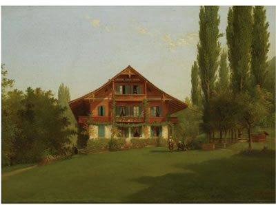 Sample artwork by Ferdinand Sommer (1822 - 1901), known for landscape painting - View similar artists and auction records