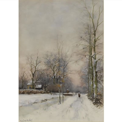 WINTER NEAR VOORBURG