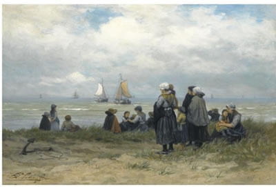 THE DEPARTURE OF THE FISHING FLEET