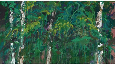 BUSH BIRCH by Gordon Rayner - Auction record, sale price, and art valuation. Compare with similar artists and explore comparable artworks.