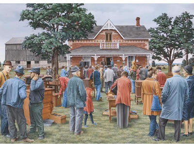 Sample artwork by Daniel Price Erichsen Brown (Born 1939), known for painting, drawing, printmaking - View similar artists and auction records