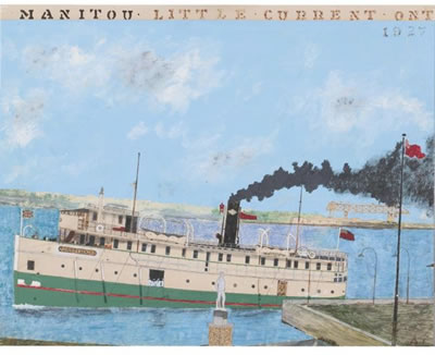 NORGOMA SOUTH, BAYMOUTH; MANITOU, LITTLE CURRENT, ONTARIO, 1927 (A PAIR)