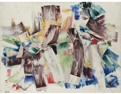 UNTITLED by Marcelle Ferron - Auction record, sale price, and art valuation. Compare with similar artists and explore comparable artworks.