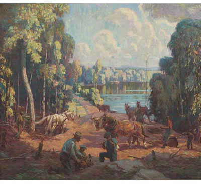ROAD BUILDING IN HALIBURTON