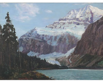 Sample artwork by George Horne Russell (1861 - 1933), known for society portraits, landscape and coastal view painting, drawing - View similar artists and auction records