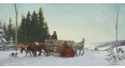 CHATTING ON THE LOGGING TRAIL