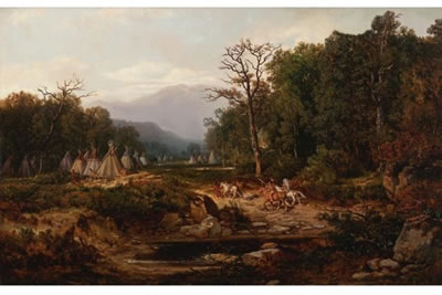 INDIAN ENCAMPMENT