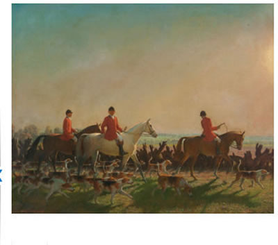 MASTER OF FOX HOUNDS GEORGE WATSON, EGLINTON CALEDON HUNT CLUB by Kenneth Keith Forbes - Auction record, sale price, and art valuation. Compare with similar artists and explore comparable artworks.