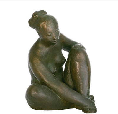 Sample artwork by Leo Mol (1915 - 2009), known for portrait, wildlife and figure sculpture, stained glass, ceramics - View similar artists and auction records