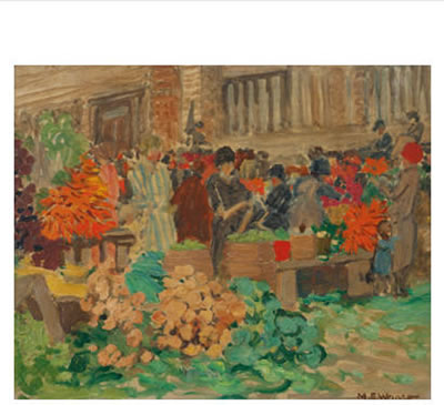 THE OLD VEGETABLE MARKET, LOWER TOWN, QUEBEC