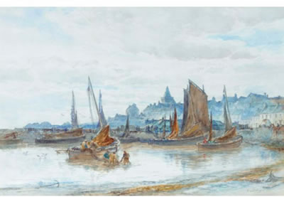 Harbour at St Monans by Alexander Ballingall - Auction record, sale price, and art valuation. Compare with similar artists and explore comparable artworks.