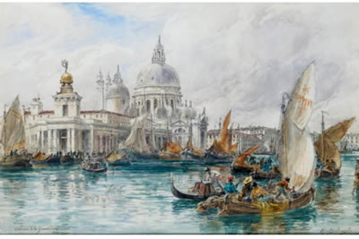 Sample artwork by Alexander Ballingall (c.1850 - c.1910/11), known for landscape, marine paintings - View similar artists and auction records