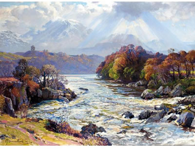 UNDER THE RAMPARTS OF THE BEN, INVERLOCHY