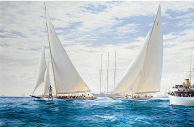 ENDEAVOUR JUMPS THE GUN - RACE IV 1937