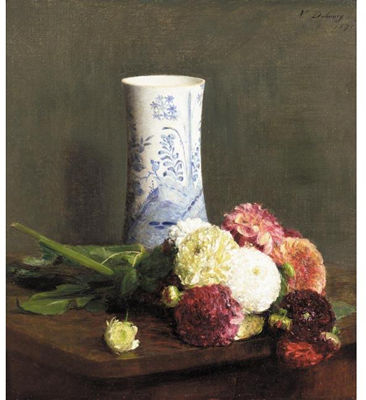 Sample artwork by Victoria Dubourg Fantin-Latour (1840 - 1926), known for impressionist still-life and portrait painting - View similar artists and auction records