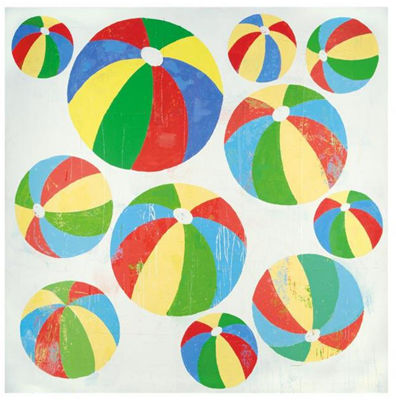 BEACHBALL PAINTING #1