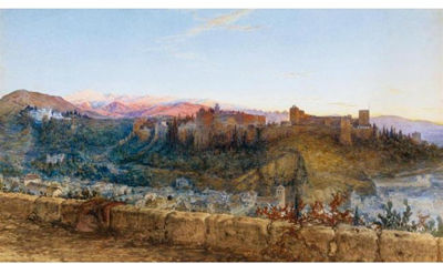 VIEW OF THE ALHAMBRA FROM THE NORTH