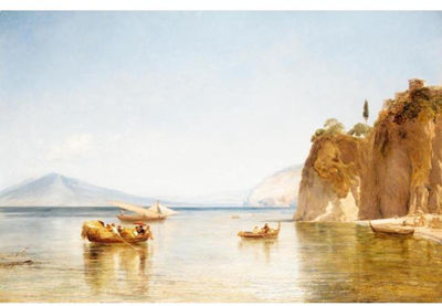 Sample artwork by William Collins (1788 - 1847), known for landscape and genre painting - View similar artists and auction records