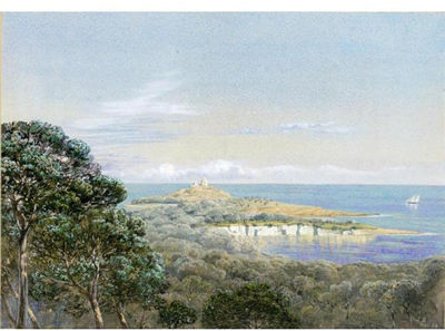 POINTE ST HOSPICE, CAP FERRAT, FROM ST JEAN
