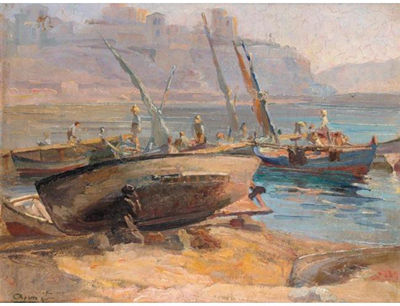 Sample artwork by Alexandros Christofis (1882 - 1957), known for painting - View similar artists and auction records