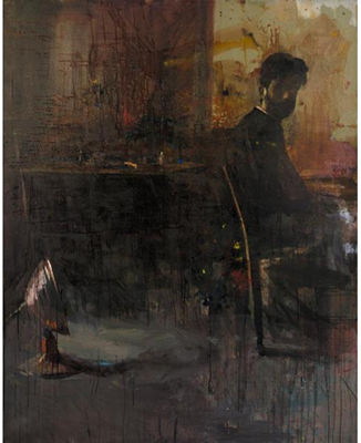Portrait of Georges Giorgos Rorris: Self-portrait