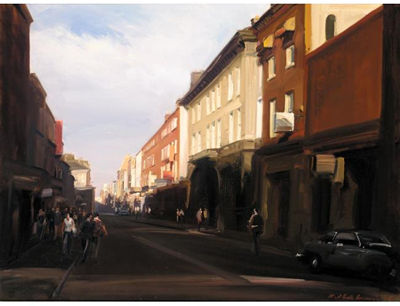 Sample artwork by Niccolo d'Ardia Caracciolo (1941 - 1989), known for city view, figure, portrait and landscape painting - View similar artists and auction records