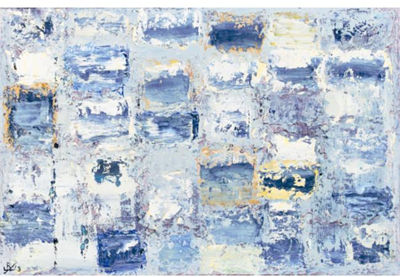 GRID COMPOSITION by John Kingerlee - Auction record, sale price, and art valuation. Compare with similar artists and explore comparable artworks.