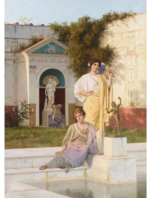 ROMAN BEAUTIES by Stepan Bakolowicz - Auction record, sale price, and art valuation. Compare with similar artists and explore comparable artworks.