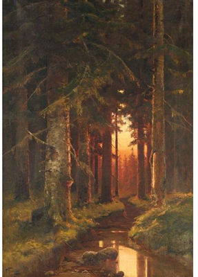 WOODLAND SUNRISE by Semyon Platonov - Auction record, sale price, and art valuation. Compare with similar artists and explore comparable artworks.