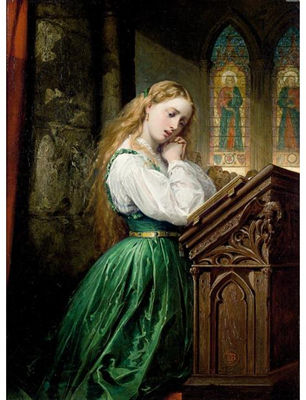MARGARET AT THE CATHEDRAL, FAUST