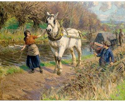 Sample artwork by Rowland Wheelwright (1870 - 1955), known for horse and historical genre painting - View similar artists and auction records