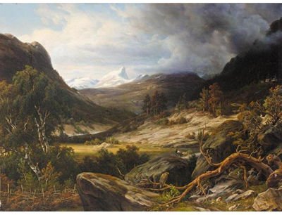 RYTTERE I LANDSKAP (RIDERS IN A LANDSCAPE)
