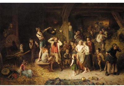 DER TASCHENSPIELER IN DER SCHEUNE (THE CONJUROR IN THE BARN)