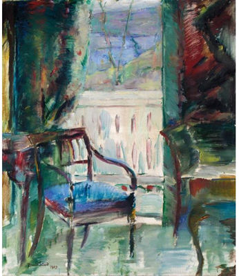 Sample artwork by Henrik Lund (1879 - 1935), known for neo-impressionist style, landscapes, and portraits - View similar artists and auction records
