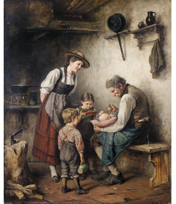 Sample artwork by Albert Muller-Lingke (1844 - 1930), known for painting - View similar artists and auction records