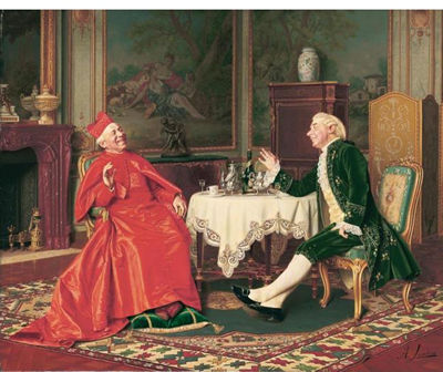THE CARDINAL'S VISIT