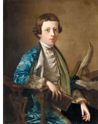PORTRAIT OF A BOY, PROBABLY JOHN WOLFFE (1743-1758)