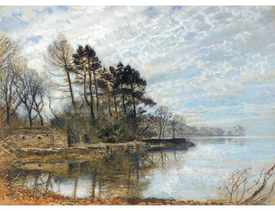MORNING EFFECT - CONINSTON LAKE by Arthur Severn - Auction record, sale price, and art valuation. Compare with similar artists and explore comparable artworks.