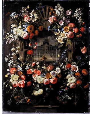 Sample artwork by Gaspar Pieter Verbruggen the Elder (1635 - 1681), known for flower still-life and garland painting - View similar artists and auction records