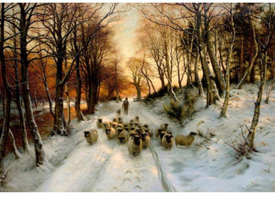THROUGH THE CALM AND FROSTY AIR