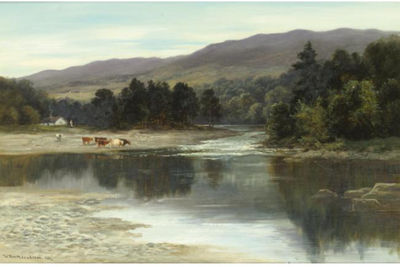 ON THE RIVER TUMMEL, PERTHSHIRE