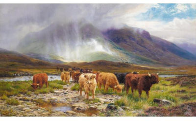 A PASSING SHOWER, GLEN ORCHY