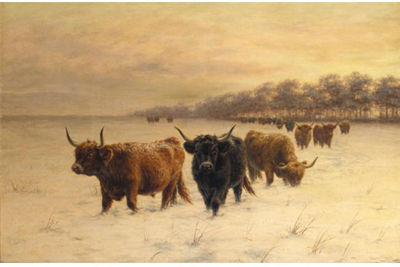 Sample artwork by Dixon Clark (1849 - 1944), known for landscape paintings - View similar artists and auction records