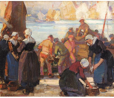 A BRETON FISH MARKET