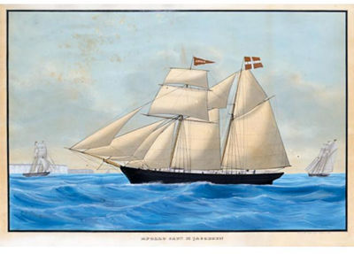 THE DANISH SCHOONER APOLLO