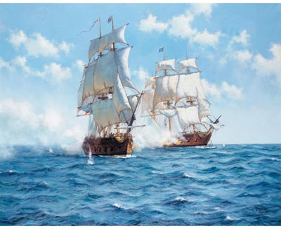 AN ENGAGEMENT BETWEEN THE SWALLOW AND THE ROYAL FORTUNE, 5TH FEBRUARY 1721