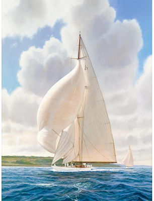 VELSHEDA OFF THE COAST OF THE ISLE OF WIGHT